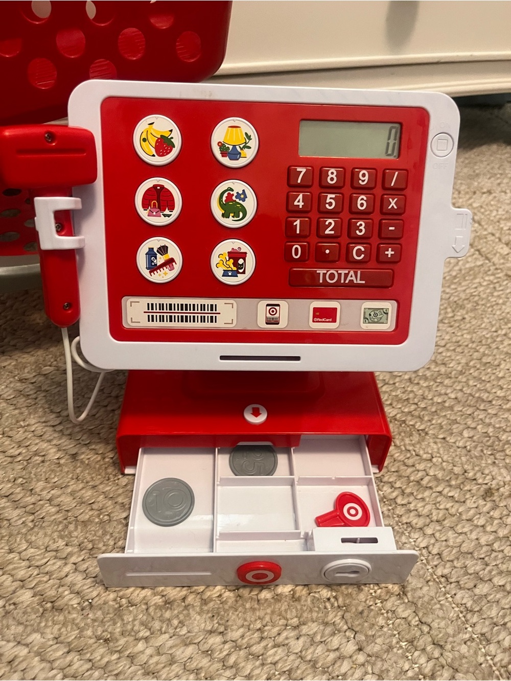 Target Shopping Cart and Cash Register Set - Picture 2 of 2